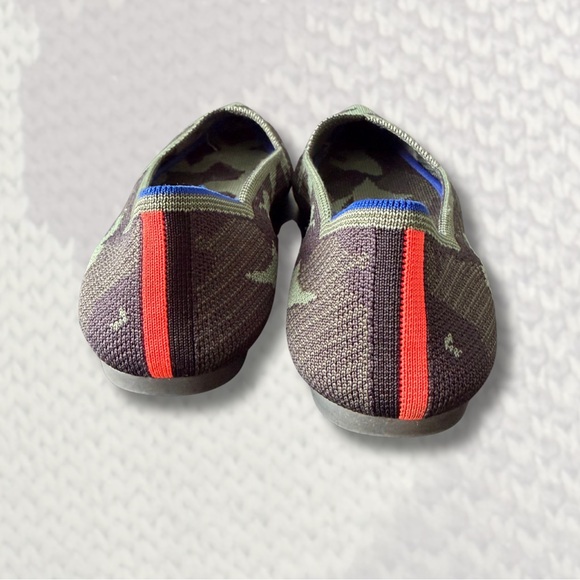 Rothy's Green and Brown Camouflage Flats - Picture 3 of 5